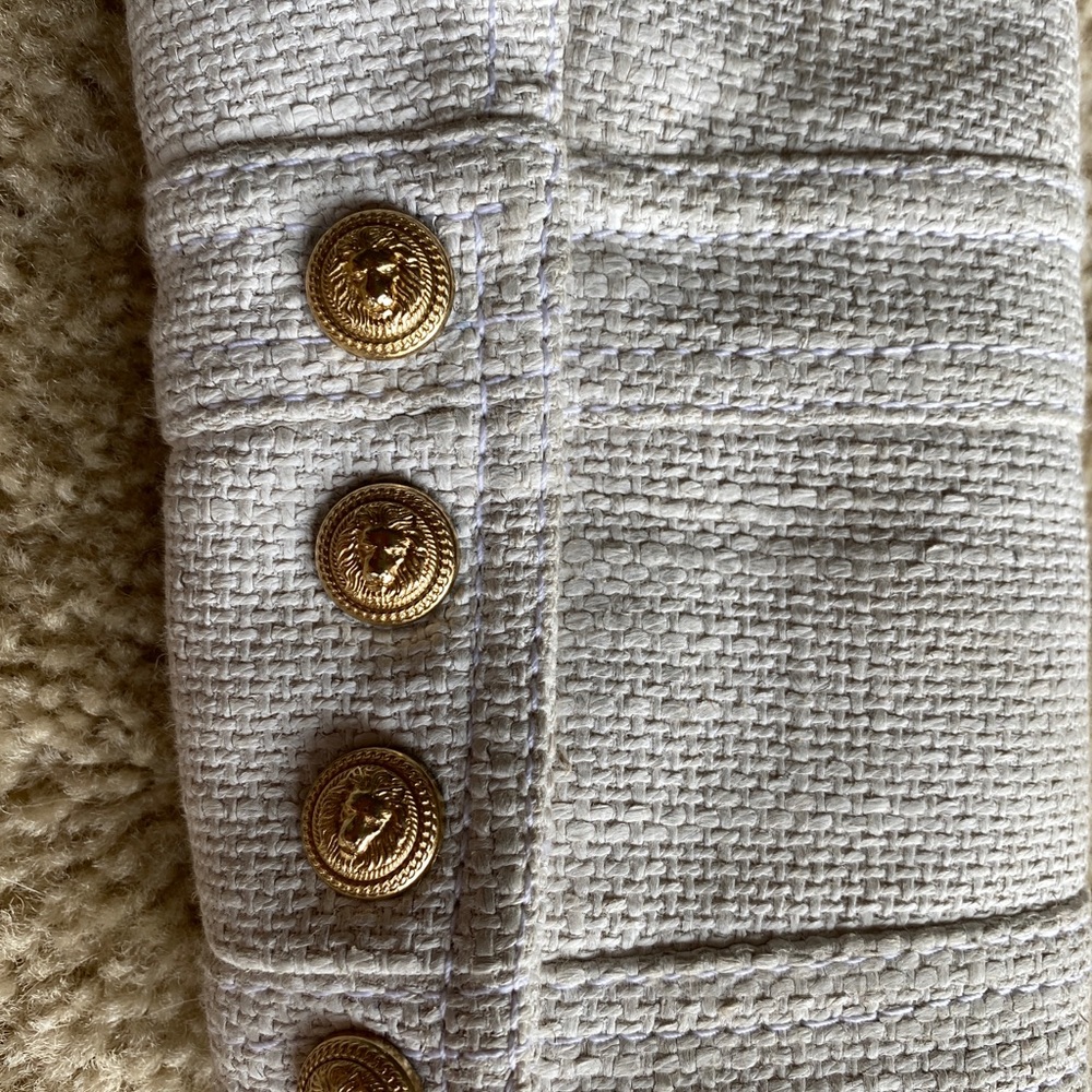 Balmain linen blazer 36 - Picture 5 of 7